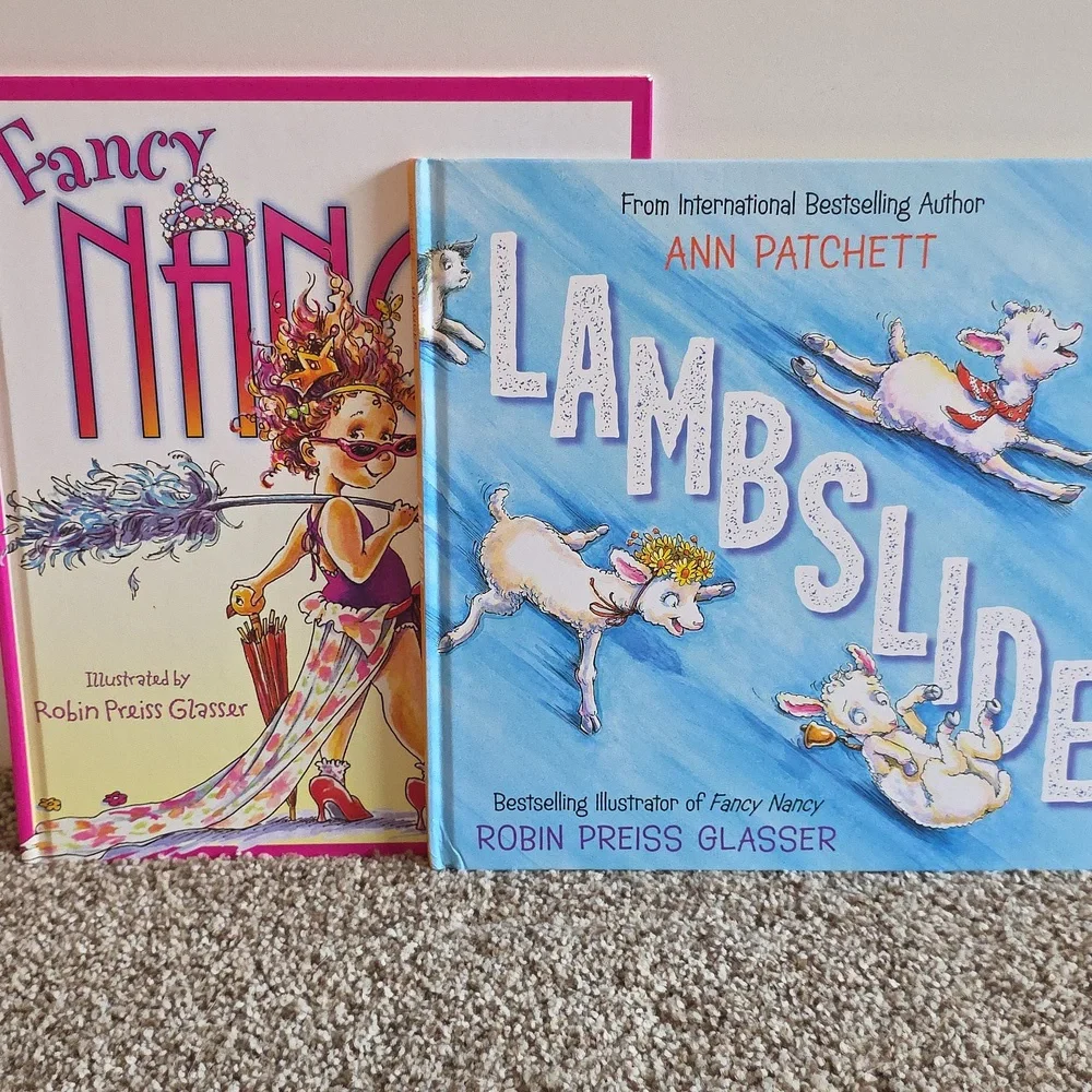 Fancy Nancy and Lambslide - Hardcover Books